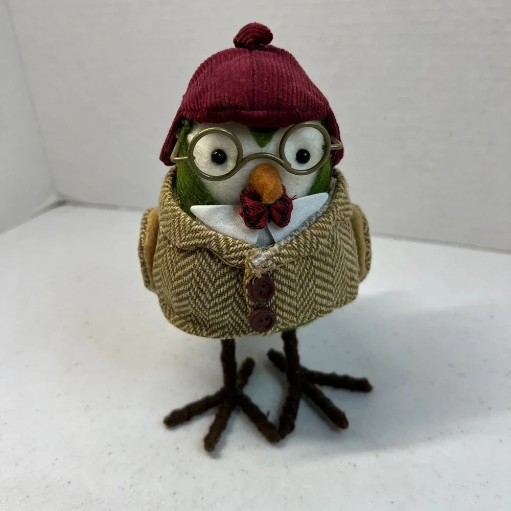 2017 Christmas Target Bird Featherly Friends Spritz Quincy Glasses Rare HTF